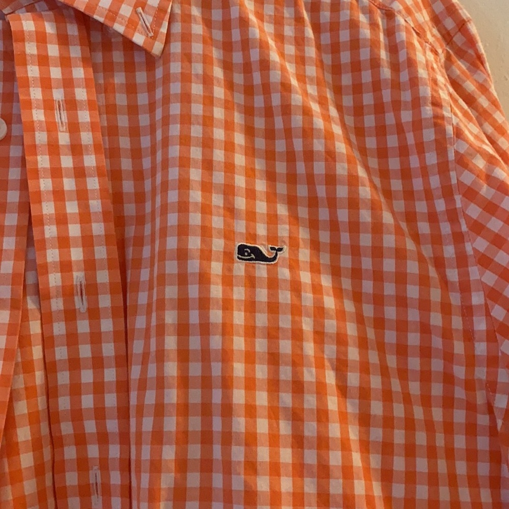 Vineyard Vines Orange Button Down. - image 2